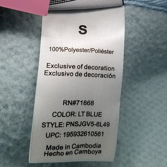 Character Women’s Sherpa Pullover Size Small – Cream Winter Fleece Sweater –NWT - Picture 12 of 13